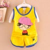 Baby Cartoon Clothing Set