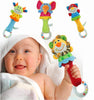 Animal Hand Bells Plush Baby Toy