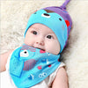 Baby Cap & Bibs One Set Suit